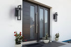 Waterproof Outdoor LED Wall Lighting Retro Vintage Black Color 10W for Garden Porch Sconce Street Light 96V220V Sconce Luminaire