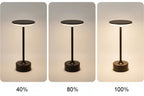 LED Table Lamp Touch Sensor Night Light USB Rechargeable Portable Bedroom Night Light Wireless Reading Lamp Restaurant Hotel Bar