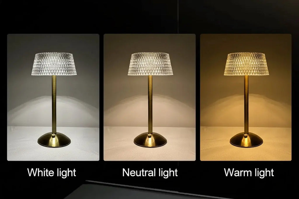 Rechargeable LED Night Light Touch Bedroom Night Lamp Bedroom Study Bedside Atmosphere Decoration Glass LED Table Lamps