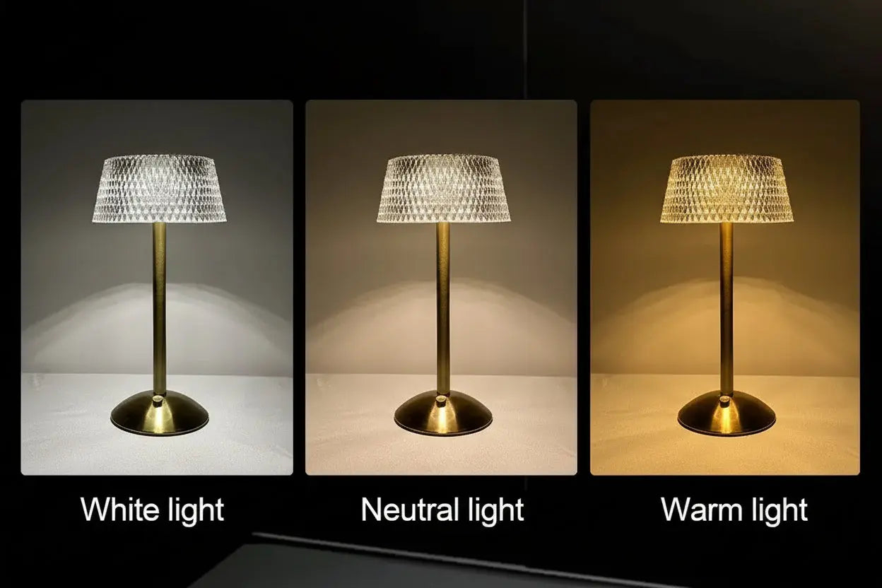 Rechargeable LED Night Light Touch Bedroom Night Lamp Bedroom Study Bedside Atmosphere Decoration Glass LED Table Lamps