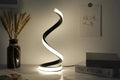 LED Night Light Spiral Table Lamp Modern Bedside Lamps Dimmable Night Lamp Office Living Room Bedroom Decoration Night Lights