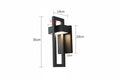 Waterproof Outdoor LED Wall Lighting Retro Vintage Black Color 10W for Garden Porch Sconce Street Light 96V220V Sconce Luminaire