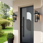 Waterproof Outdoor LED Wall Lighting Retro Vintage Black Color 10W for Garden Porch Sconce Street Light 96V220V Sconce Luminaire