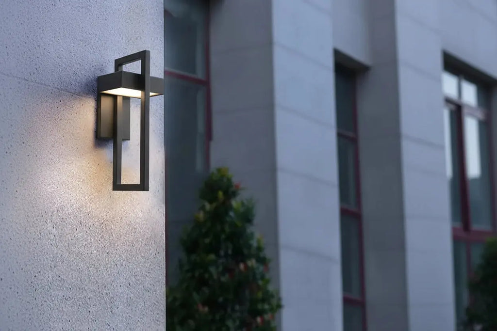 Waterproof Outdoor LED Wall Lighting Retro Vintage Black Color 10W for Garden Porch Sconce Street Light 96V220V Sconce Luminaire