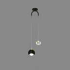Lampe suspendue duo cristal Lux&Light